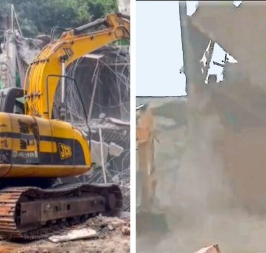 Gurugram Crackdown: Illegal Buildings Tied to Criminal Activity Bulldozed