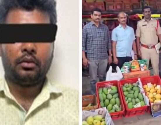 Hyderabad Police Seize Over 7 Tonnes of Illegally Ripened Mangoes