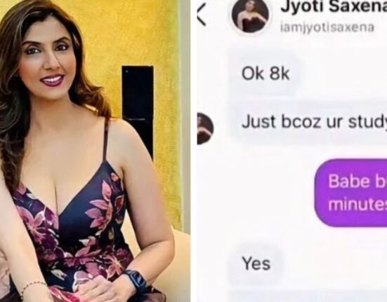 Jyoti Saxena Denies Demanding Payment for Nude Video Call
