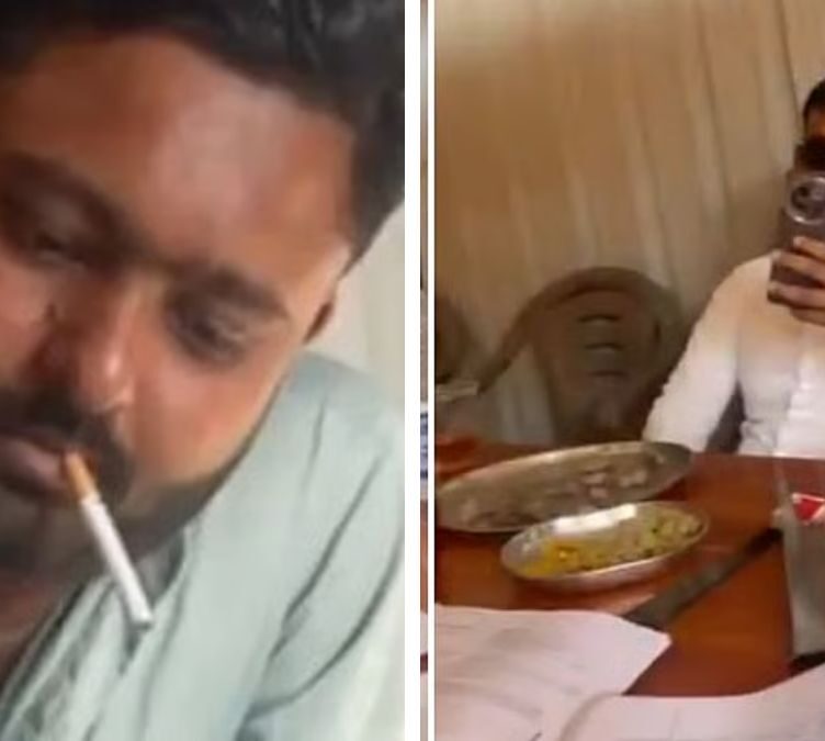 Latur School Teachers Caught Drinking and Smoking during Paper Checking At Dhaba
