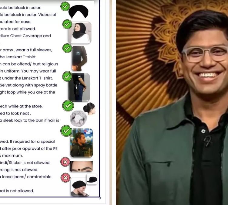 Lenskart Faces Backlash Over Eyewear Staff Religious Dress Guide