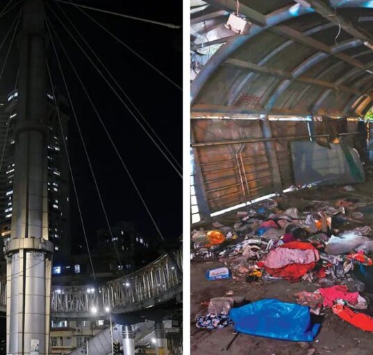 Mumbai skywalks built at Rs 900 crore, but falls disuse due to poor maintenance