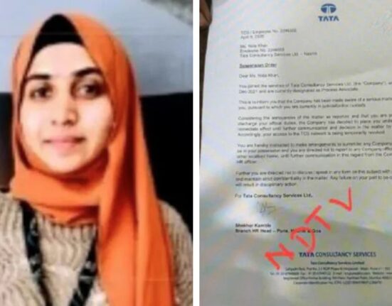 Nashik TCS “Conversion” Row: Nida Khan Suspended Last Week, NDTV Obtains Official Letter Details