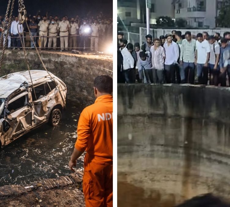 Nine Dargode Family Members Die in Car Plunge into Well Near Nashik