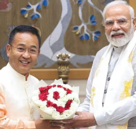 PM Narendra Modi Begins Two-Day Sikkim Visit, Arrives in Gangtok Today