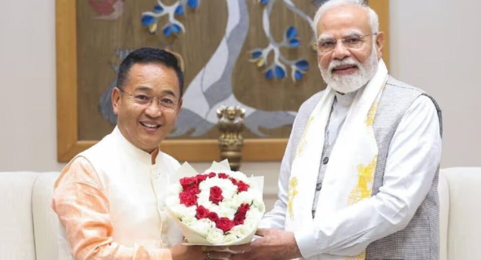 PM Narendra Modi Begins Two-Day Sikkim Visit, Arrives in Gangtok Today