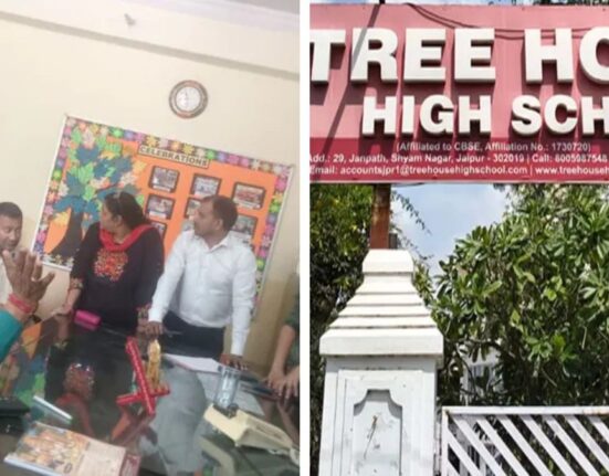 Parents Protest Abrupt Closure of Jaipur Tree House High School