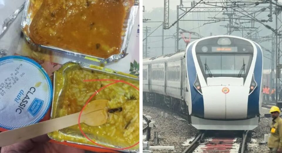 Passenger Alleges Insect in Food on Ahmedabad – Mumbai Vande Bharat Express; IRCTC Assures Action