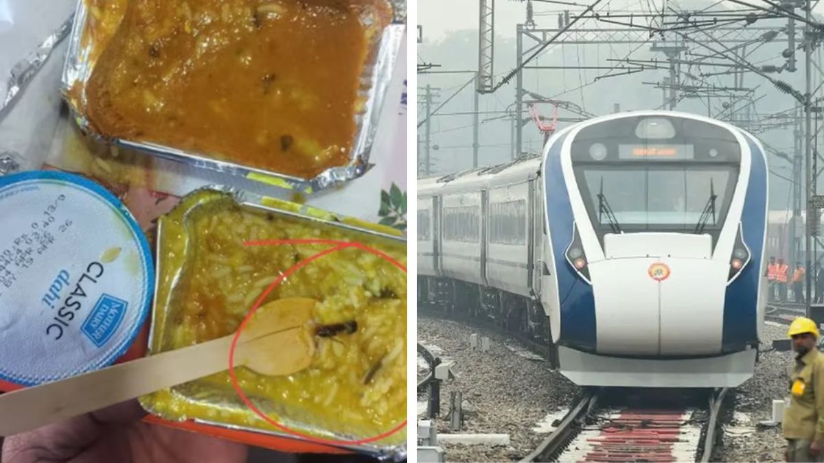 Passenger Alleges Insect in Food on Ahmedabad – Mumbai Vande Bharat Express; IRCTC Assures Action