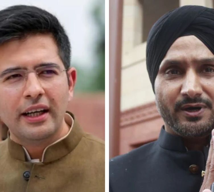 Raghav Chadha Claims 7 AamAadmi Party MPs Set to Join BJP includes Harbhajan Singh