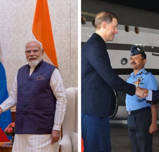 Russia Deputy PM Manturov Holds Key Talks with Indian Leaders in New Delhi