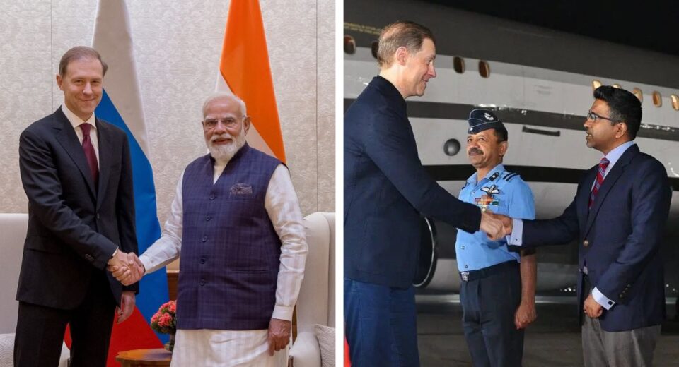 Russia Deputy PM Manturov Holds Key Talks with Indian Leaders in New Delhi