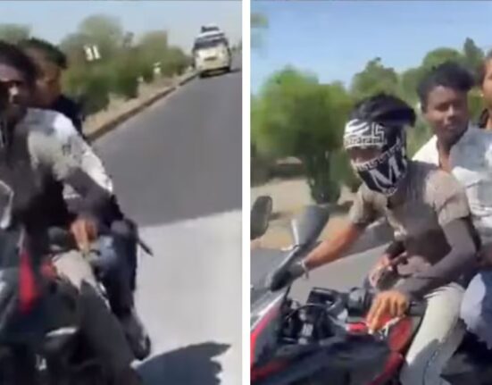 Three Brothers Die in Highway Crash in Madhya Pradesh, Filming Stunts for Reels