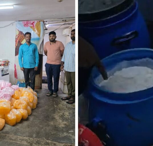 Unhygienic Conditions Exposed in Hyderabad Ice Cream Parlour Raid