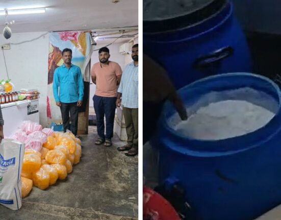 Unhygienic Conditions Exposed in Hyderabad Ice Cream Parlour Raid