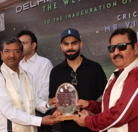Virat Kohli Inaugurates New Cricket Academy Branch with Childhood Coach