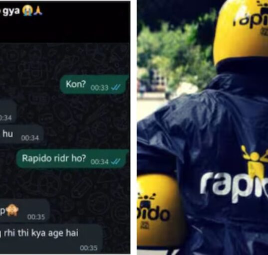Woman Shares Rapido Driver’s Inappropriate Messages in Ghaziabad