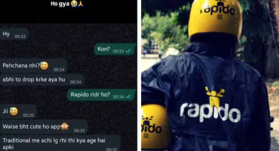 Woman Shares Rapido Driver’s Inappropriate Messages in Ghaziabad
