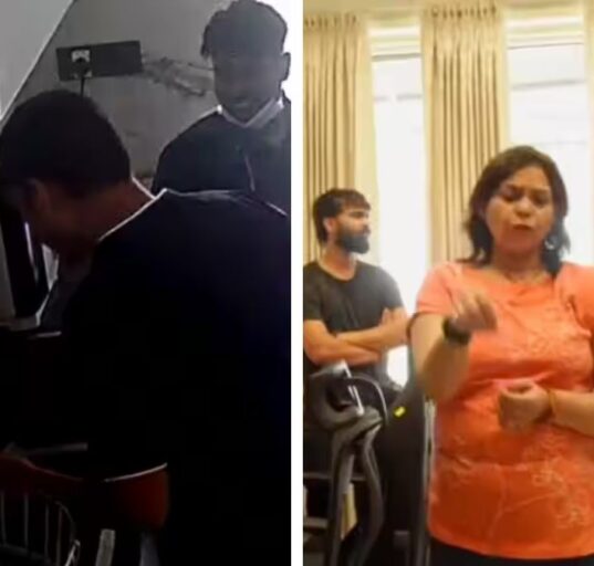 YouTuber Lakhan Arjun Rawat Confronts Cook Caught Spitting in Kitchen Sink on CCTV