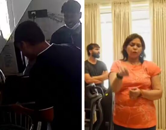 YouTuber Lakhan Arjun Rawat Confronts Cook Caught Spitting in Kitchen Sink on CCTV