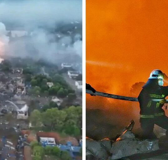 21 Killed in China Fireworks Factory Blast; 500 Rescuers Launch Massive Rescue Operation