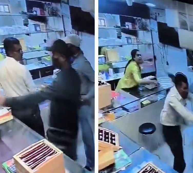 Brave Nashik Man Injured While Fighting Armed Robbers at Jewellery Shop