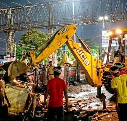 Bulldozers in Kolkata; more to follow across Bengal, says BJP govt