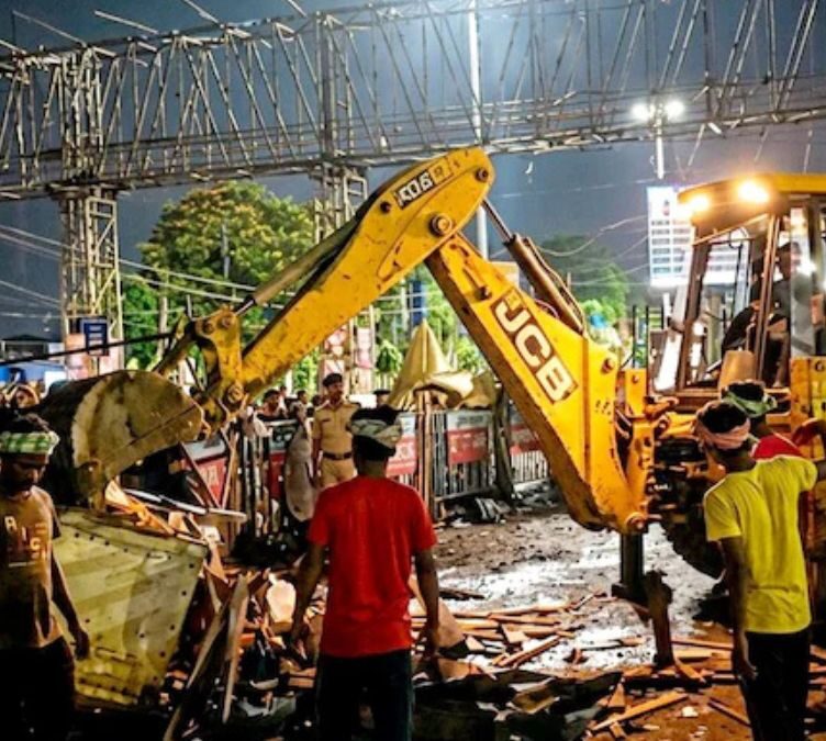 Bulldozers in Kolkata; more to follow across Bengal, says BJP govt