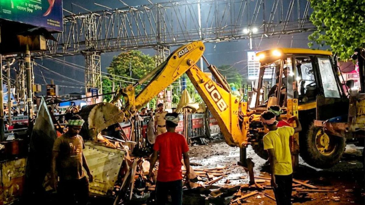 Bulldozers in Kolkata; more to follow across Bengal, says BJP govt