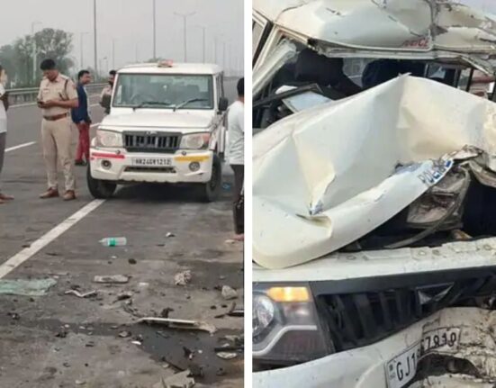 Constable Dies in Horrific Gujarat Expressway Crash