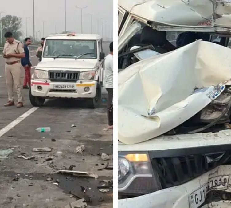 Constable Dies in Horrific Gujarat Expressway Crash