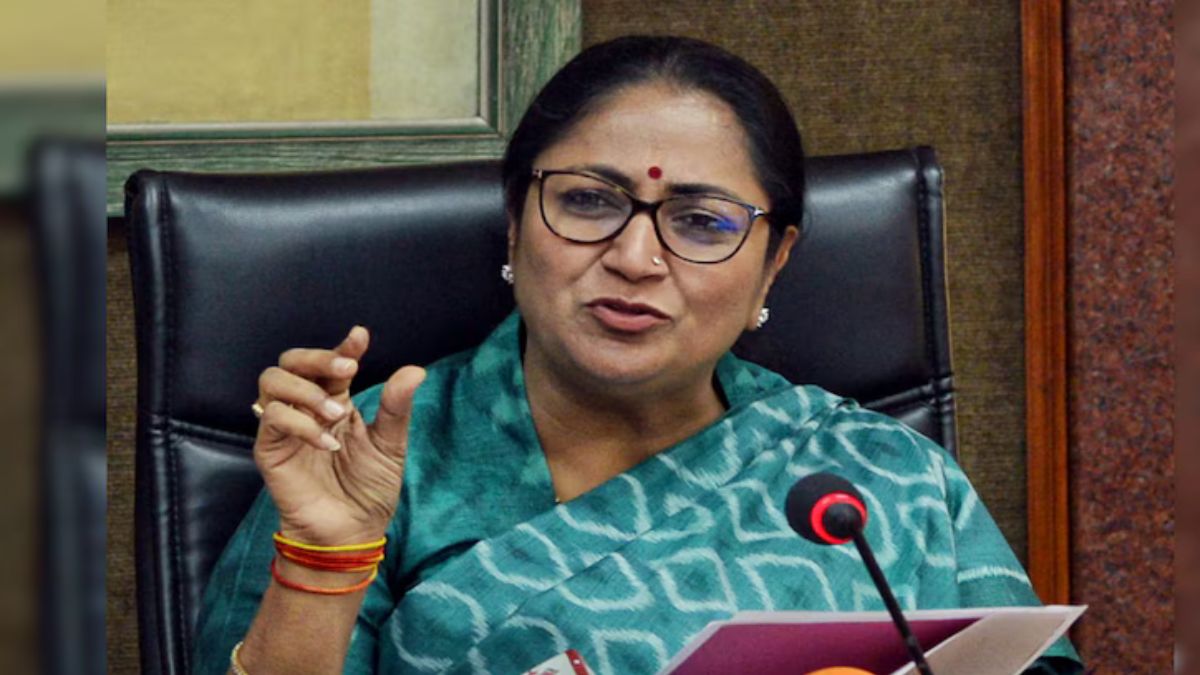 Delhi CM Rekha Gupta's Luxury Office Chair Draws Online Criticism