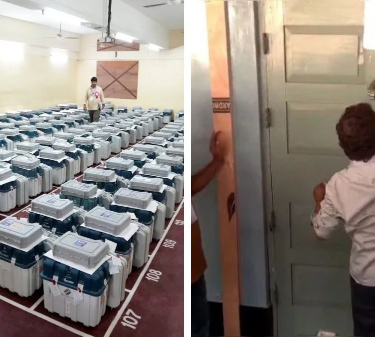 Election Officials Break Locks on Davanagere Strong Rooms After Keys Go Missing
