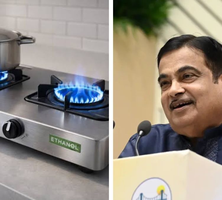 Gadkari Unveils Ethanol-Water Cooking Stove in Nagpur