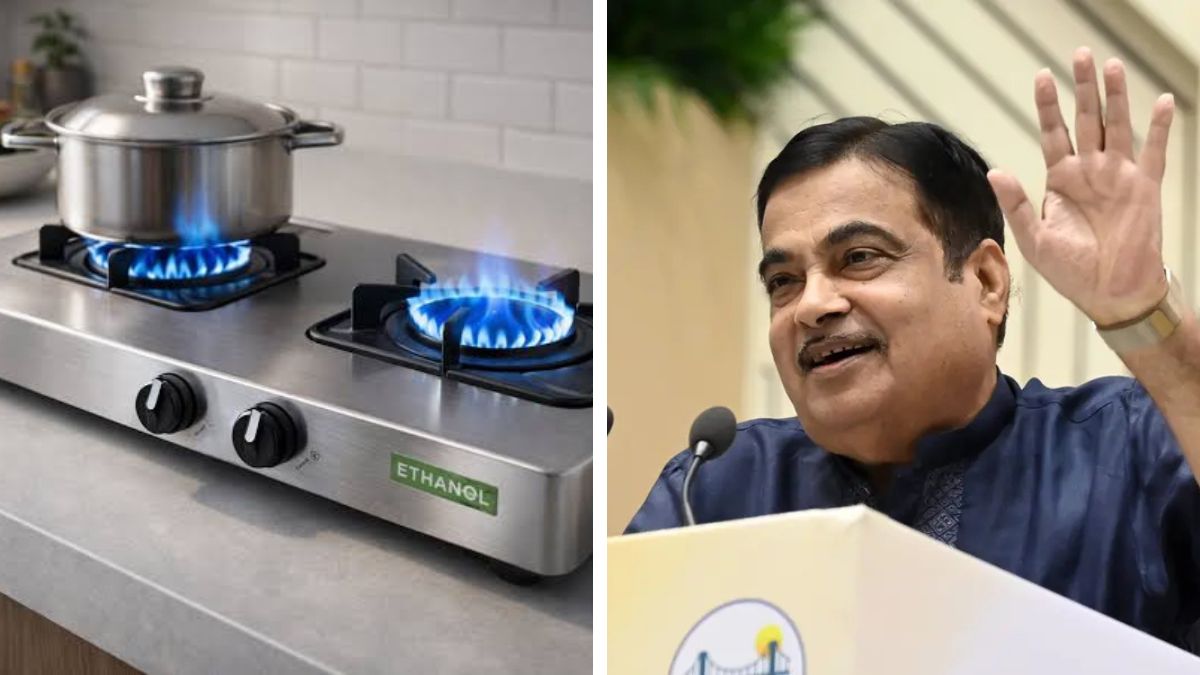 Gadkari Unveils Ethanol-Water Cooking Stove in Nagpur