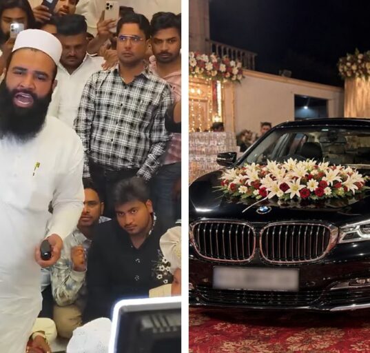 Ghaziabad Wedding Video Shows Lavish Dowry Gifts Worth Over ₹1 Crore with 1 BMW