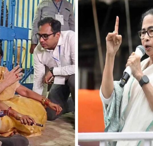 Mamata Banerjee Inspects Strongroom as TMC Protests EVM Issue in Bengal