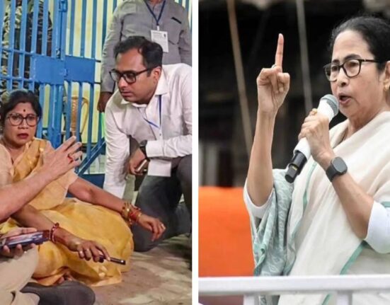 Mamata Banerjee Inspects Strongroom as TMC Protests EVM Issue in Bengal