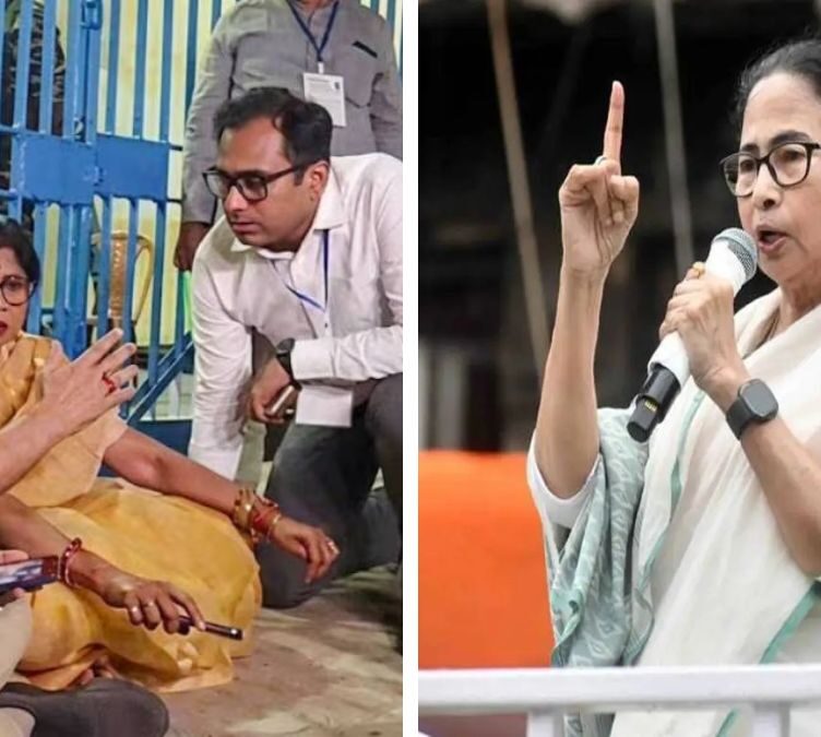 Mamata Banerjee Inspects Strongroom as TMC Protests EVM Issue in Bengal