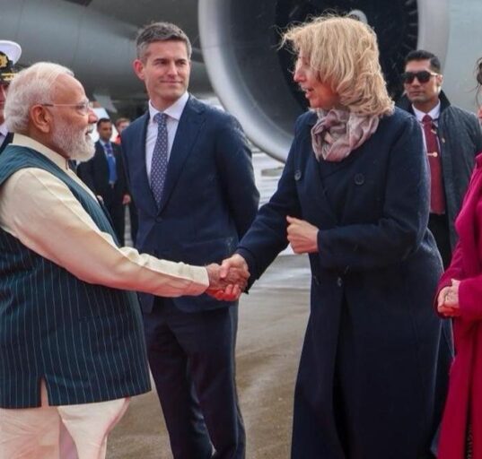 Modi Arrives in Amsterdam to Strengthen India-Netherlands Ties