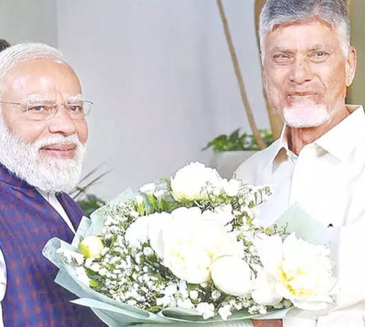 Modi Visits Meet Pawan Kalyan and Naidu in Hyderabad