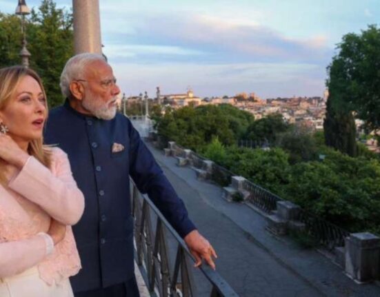 Modi and Meloni Share Friendly Colosseum Moment During Italy Visit