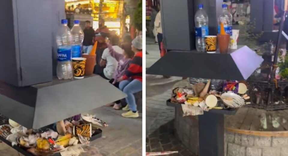 New Phone Charging Station in Manali Buried in Litter Hours After Launch