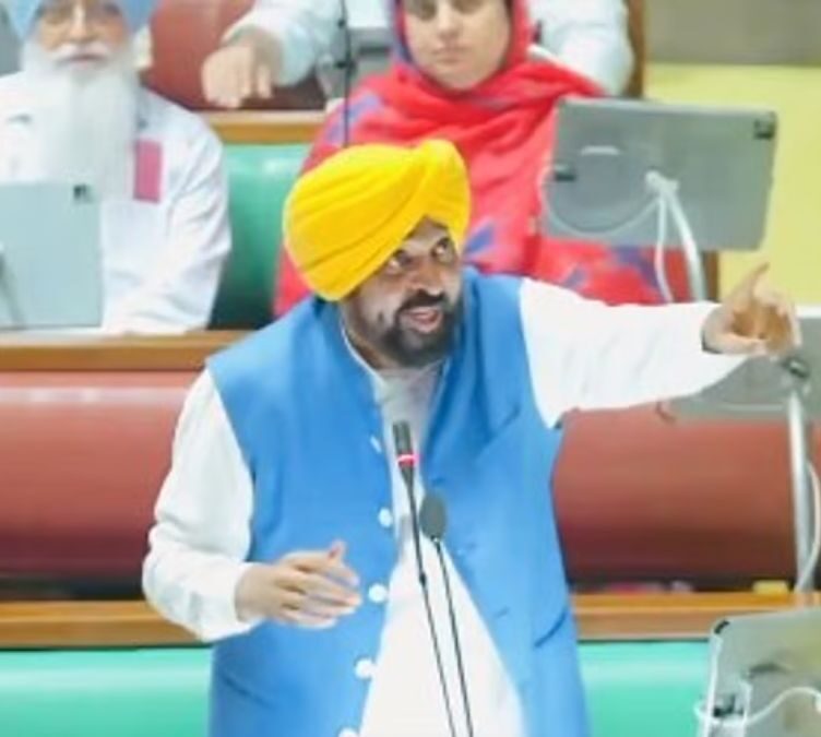 Opposition alleges CM Mann was drunk in Assembly, demands alcohol test