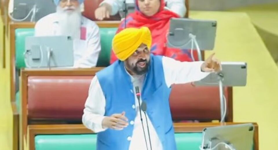 Opposition alleges CM Mann was drunk in Assembly, demands alcohol test