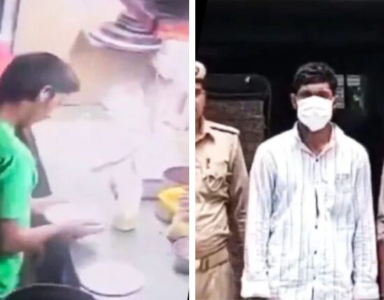 Pizza shop owner Mujammil arrested in Noida for spitting on pizza base before serving it to customer