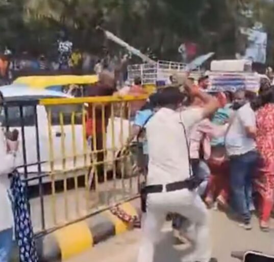 Police Disperse Bihar Teacher Job Protesters in Patna with Lathi Charge