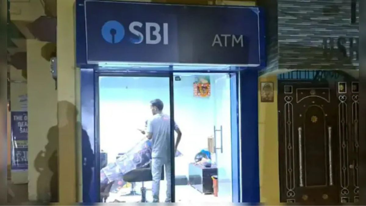 SBI ATM In Patna Turns Into Hair Salon, Bihar