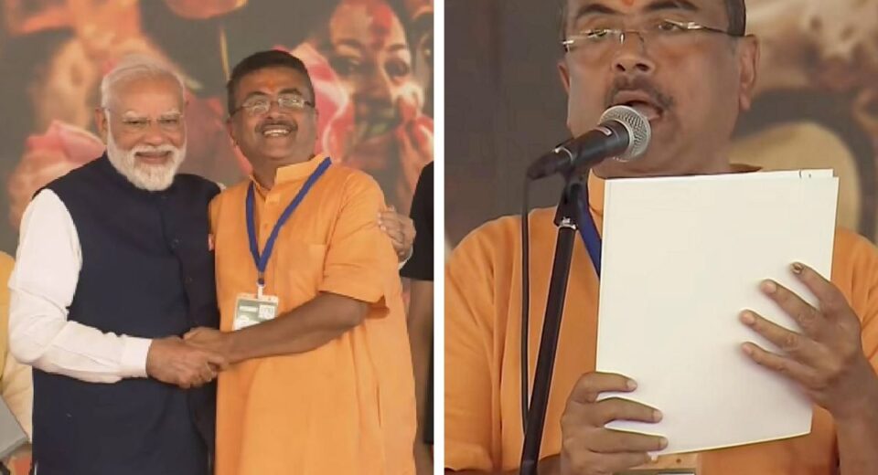 Suvendu Adhikari sworn in as Chief Minister of West Bengal's first BJP government