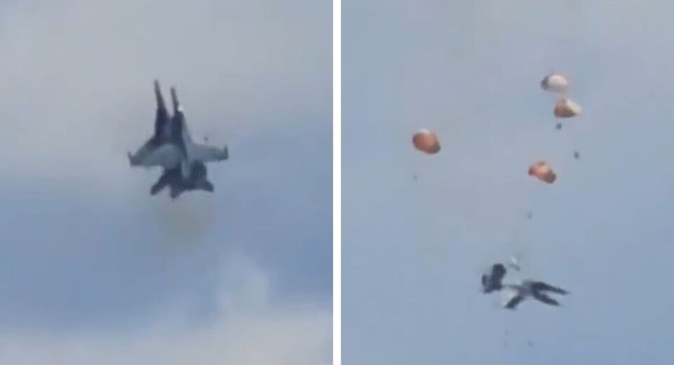 Two Navy Growler Jets Collide at Idaho Air Show, Crews Eject Safely
